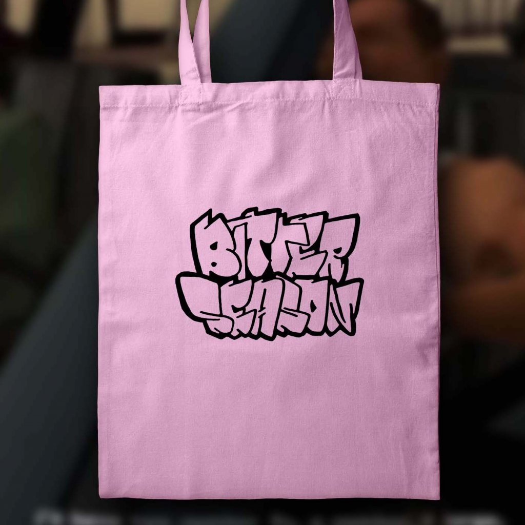 tote bag "BS" pnk