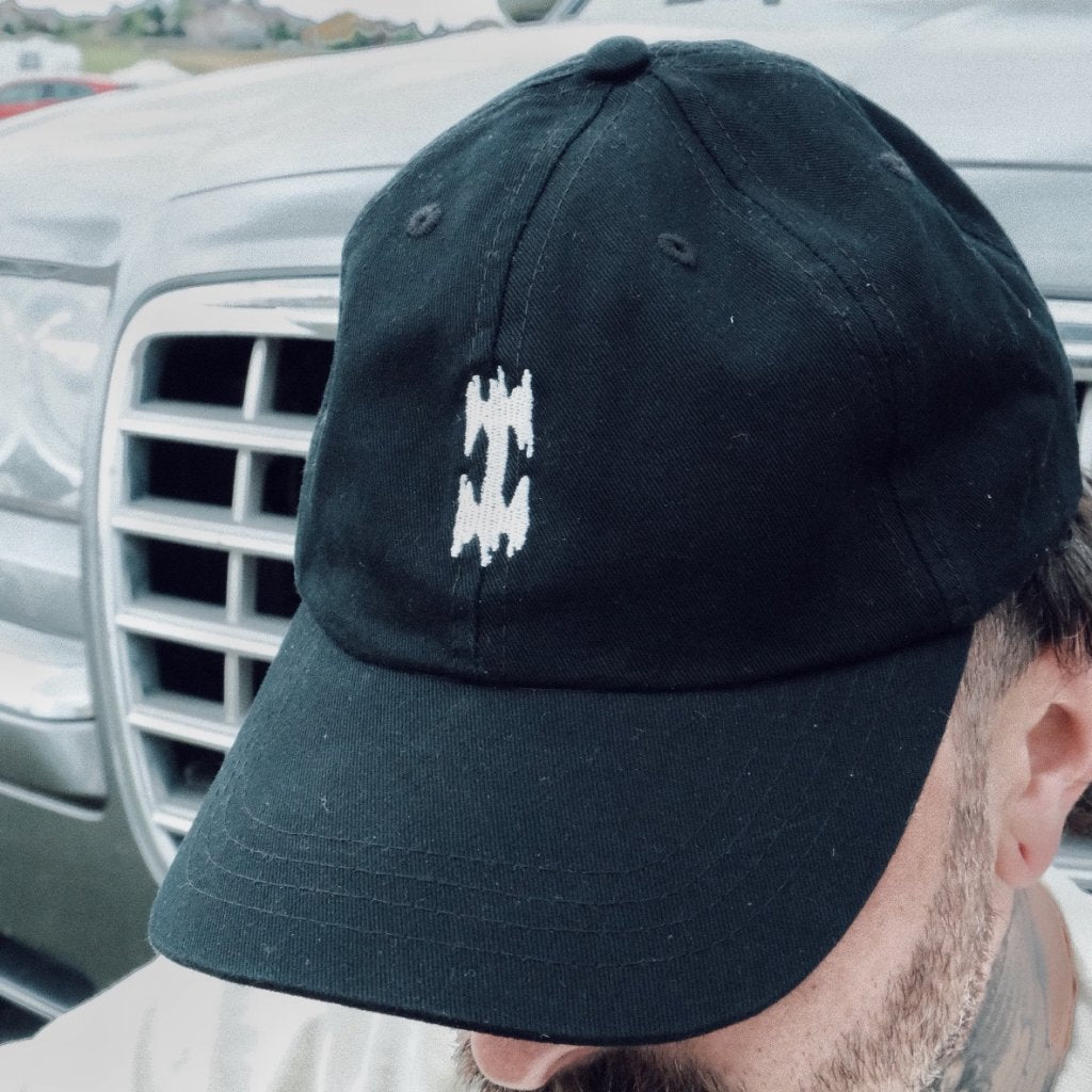 dad cap "TT" blk