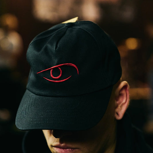 dad cap "EYE" blk