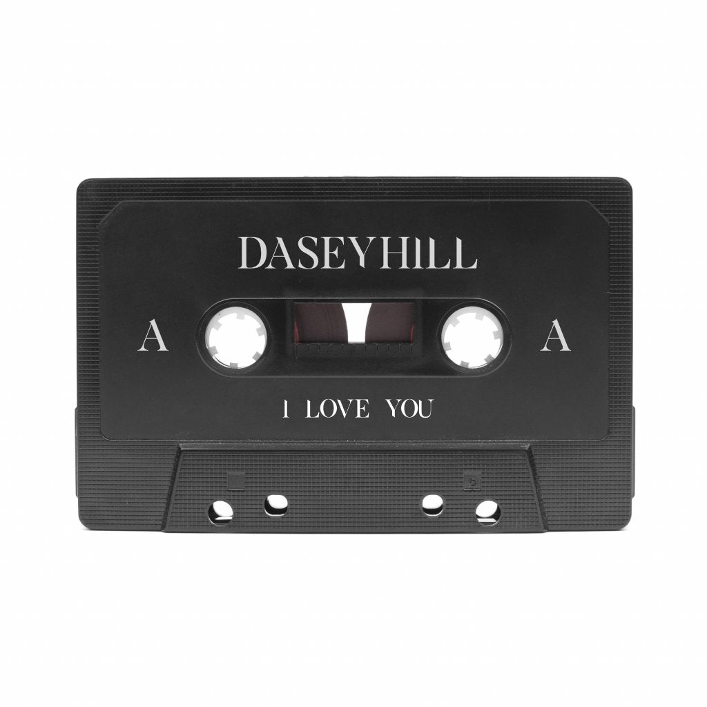 cassette tape "I LOVE YOU"