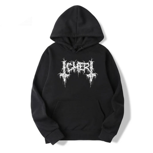 hoodie "METAL" blk